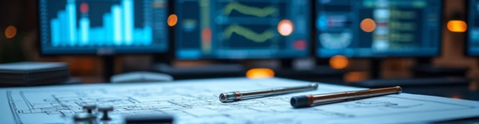 Ingenieure testen Systeme / Labor